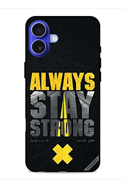 Covernex غطاء حماية لجهاز Apple iPhone 16 - ابق قويًا دائمًا ولا تستسلم أبدًا