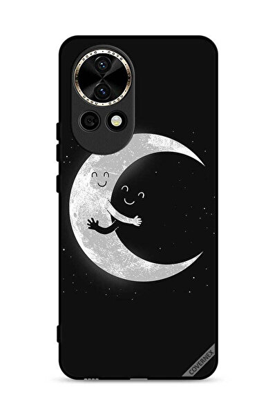 Covernex غطاء حماية لهاتف هواوي نوفا 13 5G بتصميم عناق القمر والسماء المظلمة