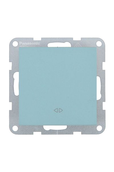 PANASONIC QC Karre Plus 55 Soft Touch Turquoise Cross Switch Mechanism