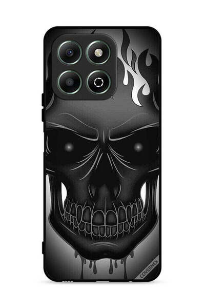 Covernex غطاء حماية لهاتف Honor X6b 4G بتصميم جمجمة