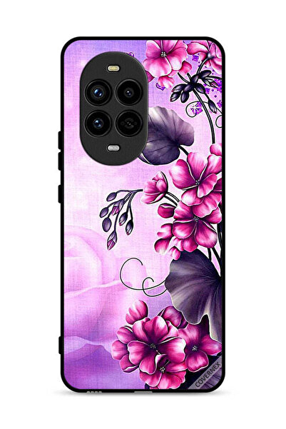 Covernex غطاء حماية لهاتف هواوي نوفا 13 برو 5G بخلفية زهور رومانسية