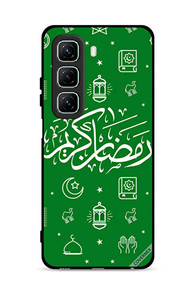 Covernex غطاء حماية لهاتف إنفينيكس هوت 50 5G - رمضان كريم - أخضر
