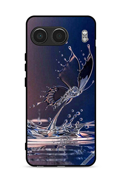 Covernex غطاء حماية لهاتف OnePlus Nord 4 5G بنقشة قطرات الماء على شكل فراشة
