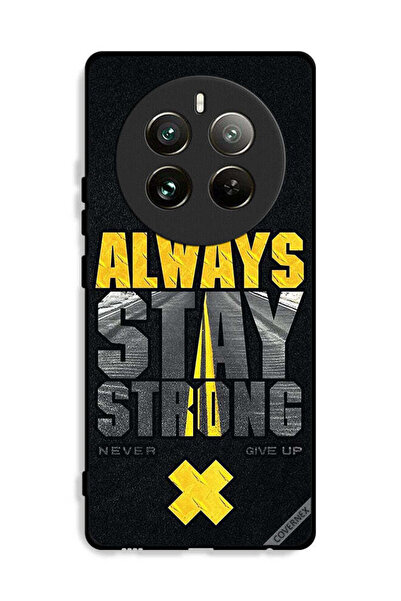 Covernex غطاء حماية Realme 12 Pro Plus 5G ابق قويًا دائمًا ولا تستسلم أبدًا