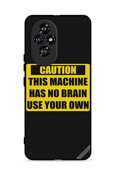 Covernex غطاء حماية لهاتف Honor 200 5G تحذير: هذا الجهاز لا يحتوي على دماغ اس...