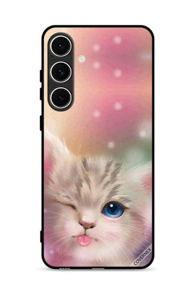 Covernex غطاء حماية لهاتف سامسونج جالاكسي A36 5G، قطة لطيفة
