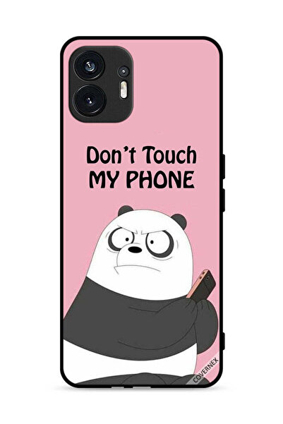 Covernex Nothing Phone (2) 5G Protective Case Cover Don't Touch My Phone Panda