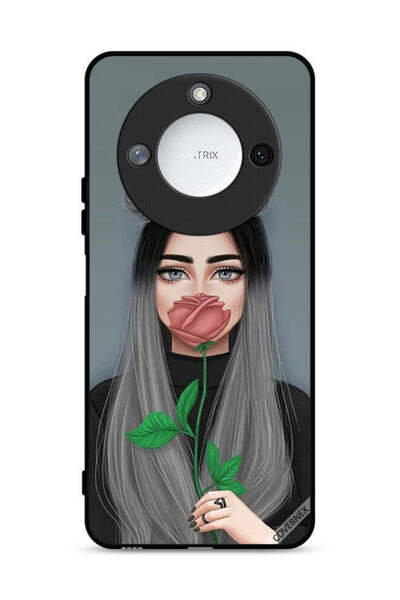 Covernex غطاء حماية لهاتف Honor X60 5G - تصميم فتاة لطيفة