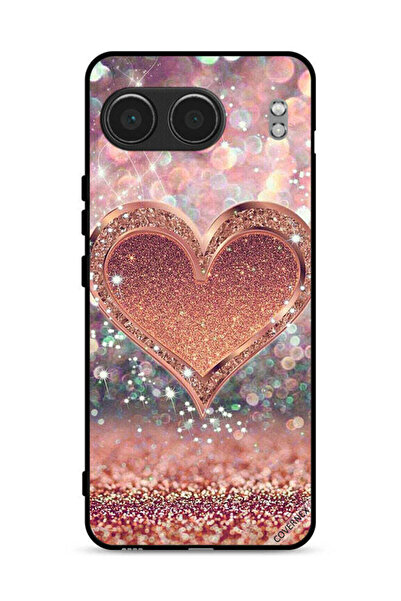 Covernex غطاء حماية لهاتف OnePlus Nord 4 5G بنقشة قلب لامعة
