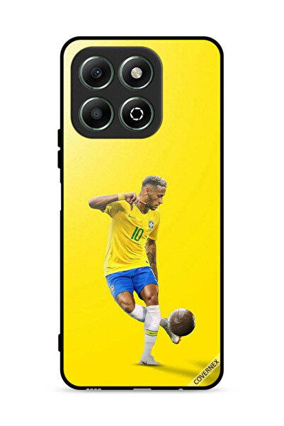 Covernex غطاء حماية لهاتف Honor X6b 4G بتصميم نيمار مع كرة قدم