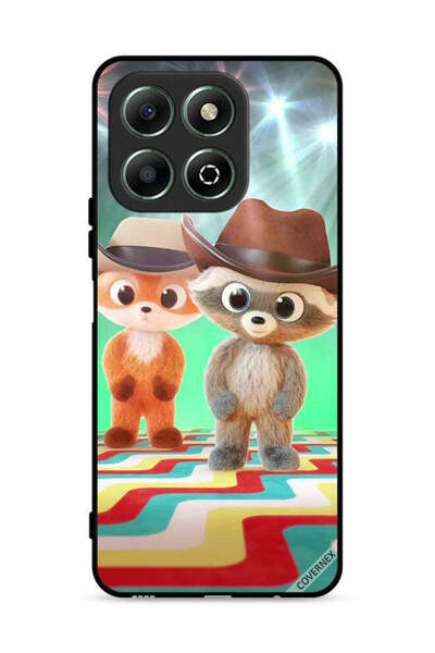 Covernex غطاء حماية لهاتف Honor X6b 4G بنقشة الأرانب