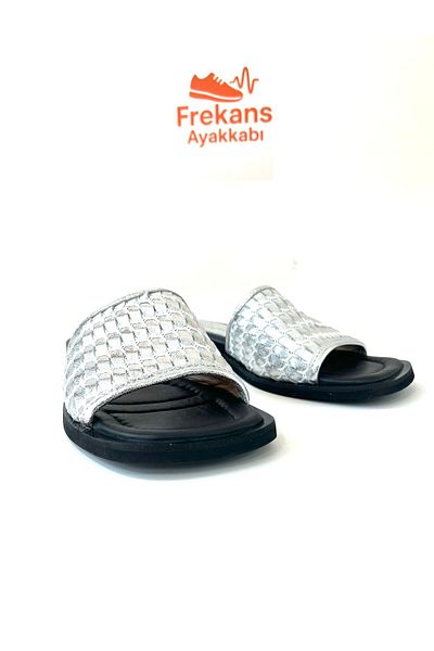NEWGÜLTEKİN Genuine Leather Hand-Stretched Comfortable Musk Light Slippers
