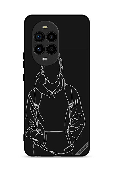 Covernex غطاء حماية لهاتف هواوي نوفا 13 برو 5G، رسم جاكيت بوي