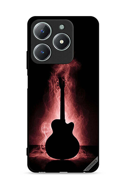 Covernex غطاء حماية لهاتف Realme C61 4G بتصميم انعكاس الجيتار