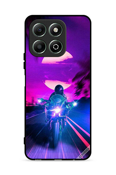 Covernex غطاء حماية لهاتف Honor X6b 4G بخلفية رجل على دراجة