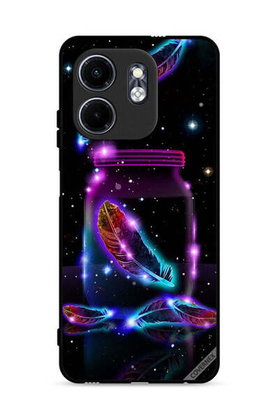 Covernex غطاء حماية لهاتف إنفينيكس سمارت 9 4G بتصميم ريش في جرة