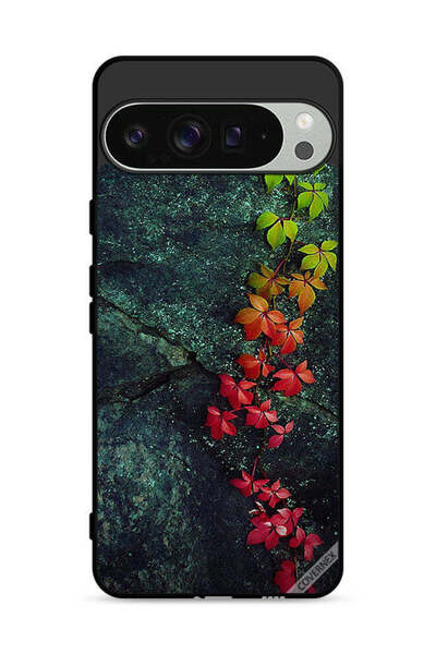 Covernex غطاء حماية لهاتف Google Pixel 9 Pro بأوراق جميلة
