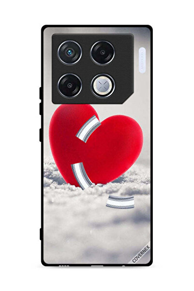 Covernex غطاء حماية لهاتف Infinix GT 20 Pro 5G بتصميم قلب أحمر جميل