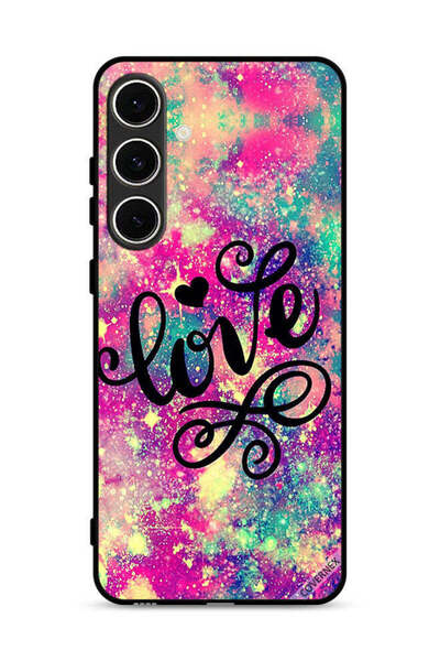 Covernex غطاء حماية لهاتف سامسونج جالاكسي S24 FE 5G بخلفية Love Sparks