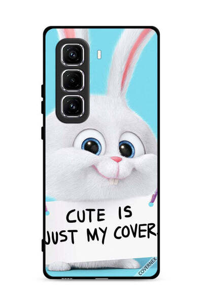 Covernex غطاء حماية لهاتف Infinix Hot 50 Pro Plus 4G، أرنب لطيف هو مجرد غطاء لي