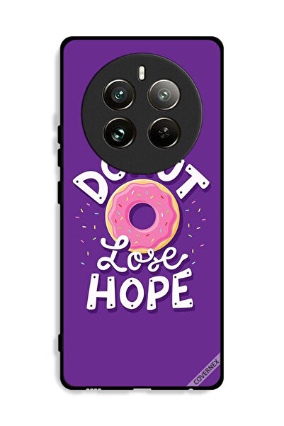 Covernex غطاء حماية لهاتف Realme 12 Pro Plus 5G بخلفية Donut Lose Hope