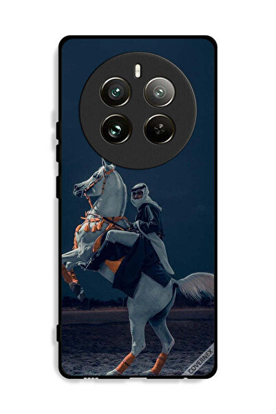Covernex غطاء حماية لهاتف Realme 12 Pro Plus 5G - شاب على حصان