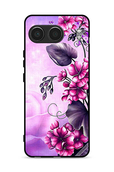Covernex غطاء حماية لهاتف OnePlus Nord 4 5G بخلفية زهور رومانسية