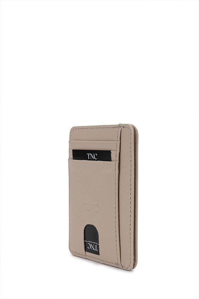 Tamer Tanca Unisex Genuine Leather Mink Card Holder