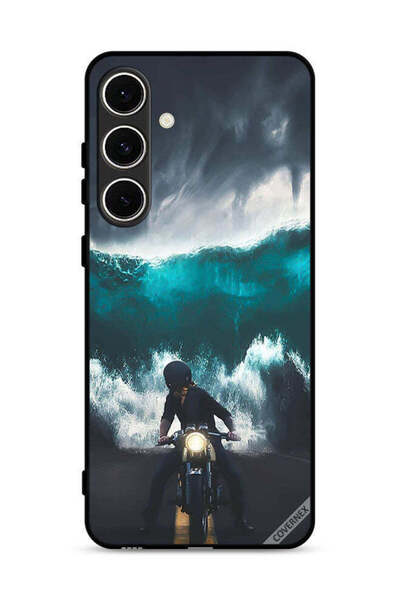 Covernex غطاء حماية لهاتف Samsung Galaxy M56 5G بتصميم موجة مائية