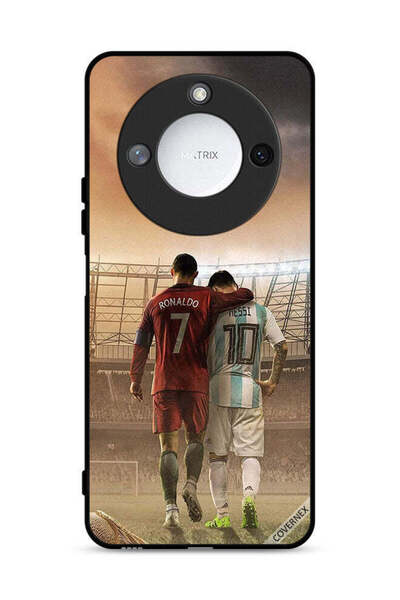 Covernex غطاء حماية لهاتف Honor X60 5G لميسي وكريستيانو رونالدو