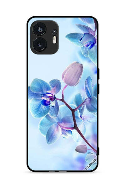 Covernex غطاء حماية لهاتف Nothing Phone (2) 5G بنقشة زهور الأوركيد
