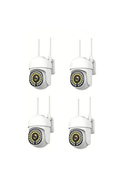 Jortan Set 4 Camera De Supraveghere Jortan, JT-8161QJ, Full Color, Smart & Wifi