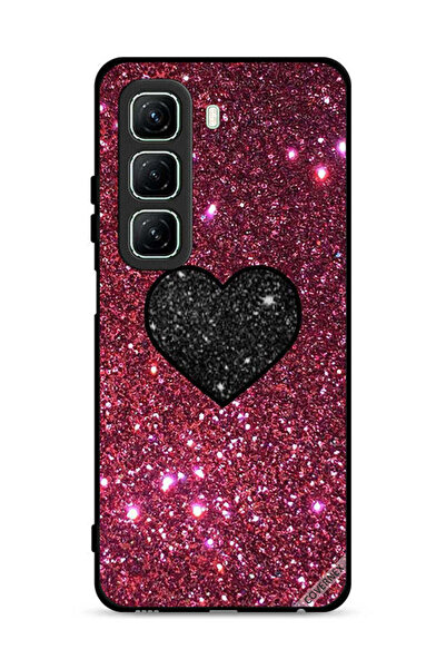Covernex غطاء حماية لهاتف Infinix Hot 50 5G بتصميم قلب لامع