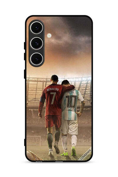 Covernex غطاء حماية لهاتف سامسونج جالاكسي A36 5G ميسي وكريستيانو رونالدو