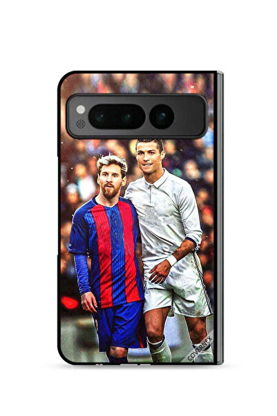 Covernex غطاء حماية لهاتف جوجل بيكسل فولد 5G ميسي ورونالدو