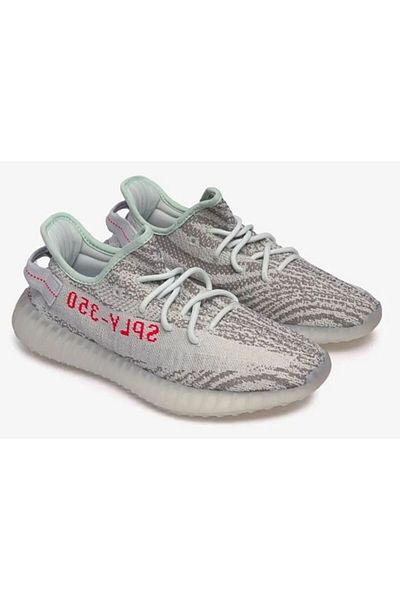 YEEZY - Pantofi sport, boost 350 v2 blue tint, gri, 37 1/3