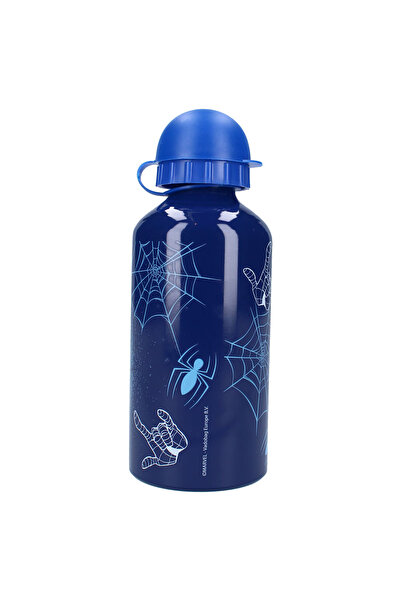 SPIDERMAN Children's water bottle, aluminum, multicolor, capacity 500 ml, Let's Eat,