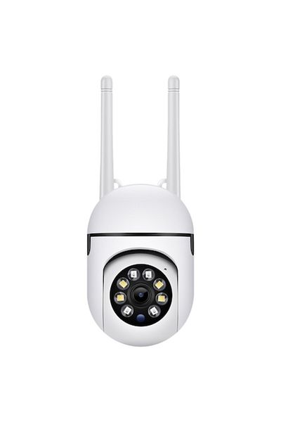 OEM Security Camera, Night Vision HD, Home Security, PTZ Rotation, Two-Way Voice, White