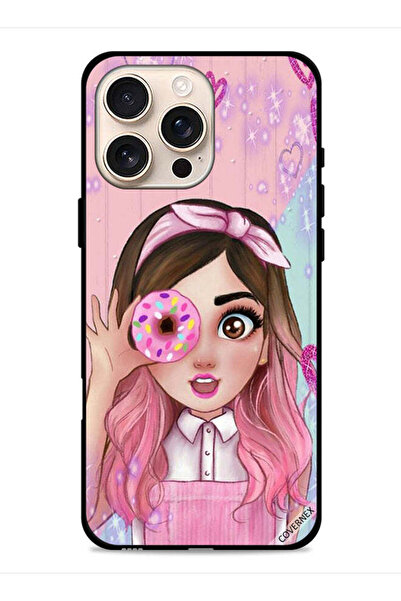Covernex Apple iPhone 16 Pro Max Protective Case Cover Donut Lover Girl Art