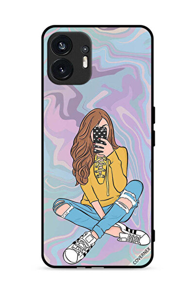 Covernex Nothing Phone (2) 5G Protective Case Cover Girl Taking Photo