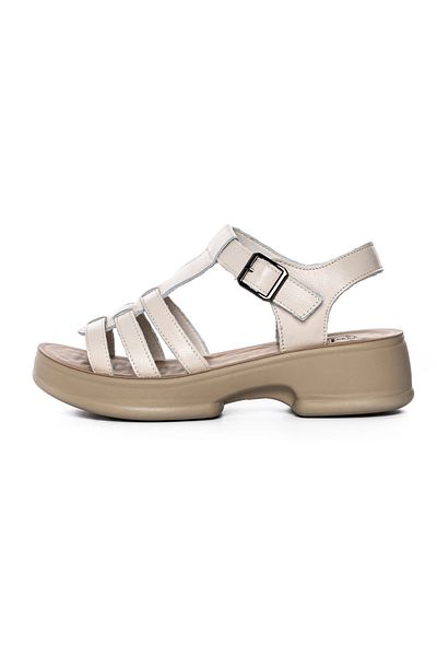 FORMAZIONE Sandale Dama cu Talpa Joasa 246609T Crem |