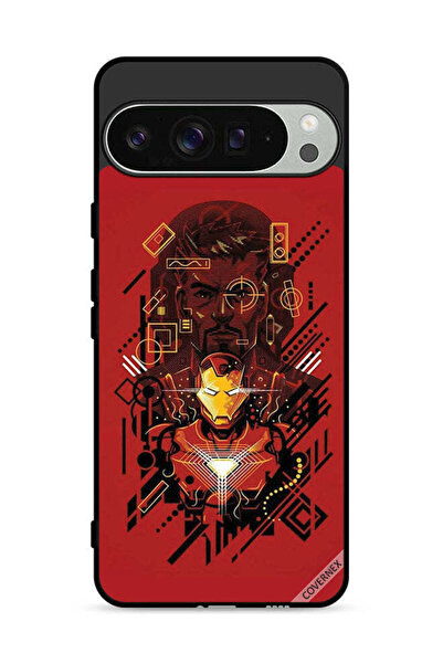 Covernex غطاء حماية لهاتف Google Pixel 9 Pro برسومات الرجل الحديدي