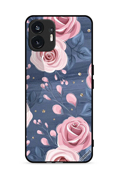 Covernex Nothing Phone (2) 5G Protective Case Cover Roses & Leaves Pattern