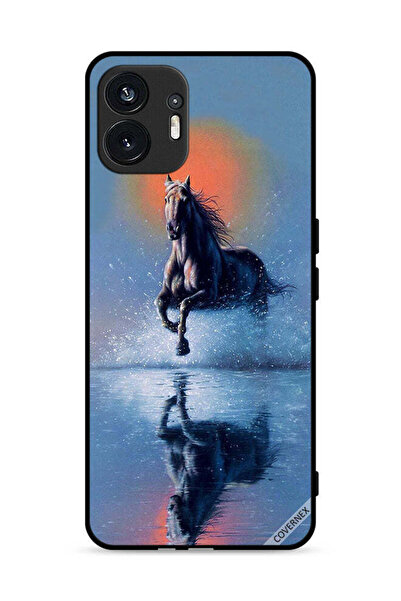Covernex Nothing Phone (2) 5G Protective Case Cover Horse Running In Water Art