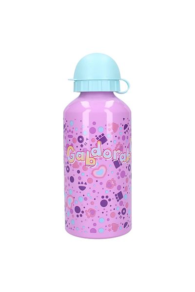 Gabby's Dollhouse Aluminum water bottle, multicolor, capacity 500 ml, Really Refreshing, Gabby's Dollhouse