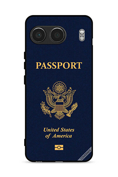 Covernex OnePlus Nord 4 5G Protective Case Cover Usa Passport Pattern
