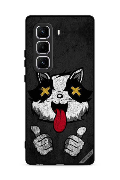 Covernex غطاء حماية لهاتف Infinix Hot 50 Pro Plus 4G بتصميم قطة مارشميلو