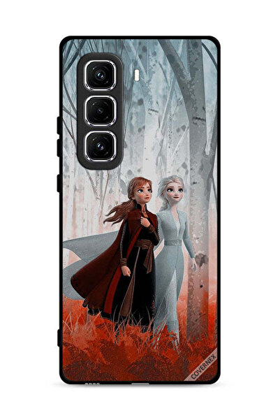 Covernex غطاء حماية لهاتف Infinix Hot 50 Pro Plus 4G بطبعة Frozen Sisters