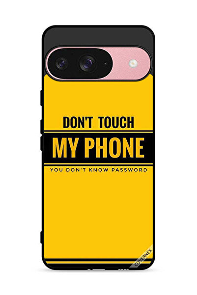 Covernex غطاء حماية لهاتف Google Pixel 9 مكتوب عليه "لا تلمس هاتفي، أنت لا تع...