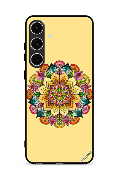 Covernex غطاء حماية لهاتف سامسونج جالاكسي A56 5G بنمط ماندالا دائري